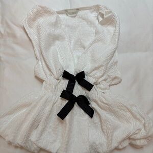 Feminine Bow Top